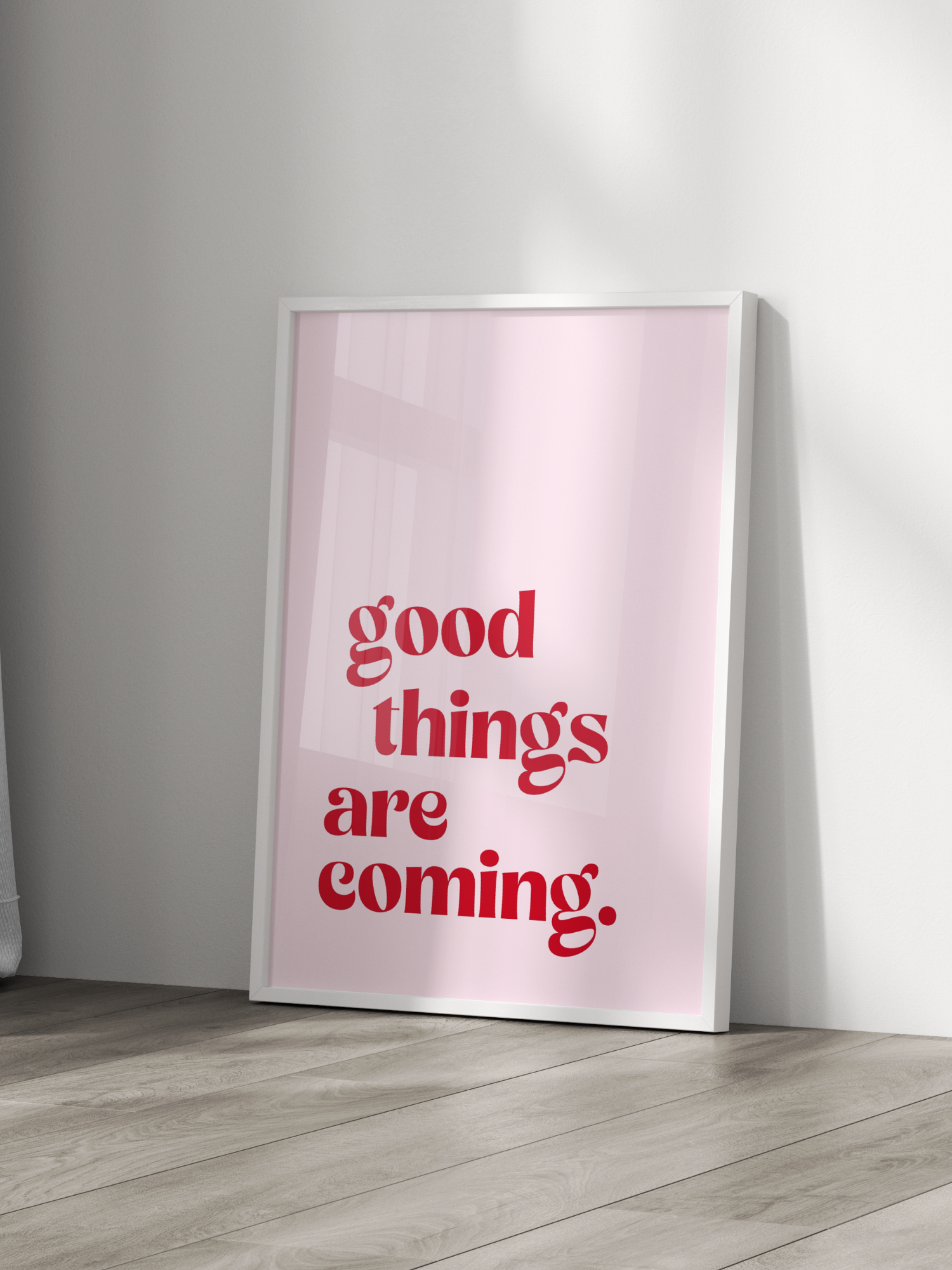 Good Things Are Coming Poster