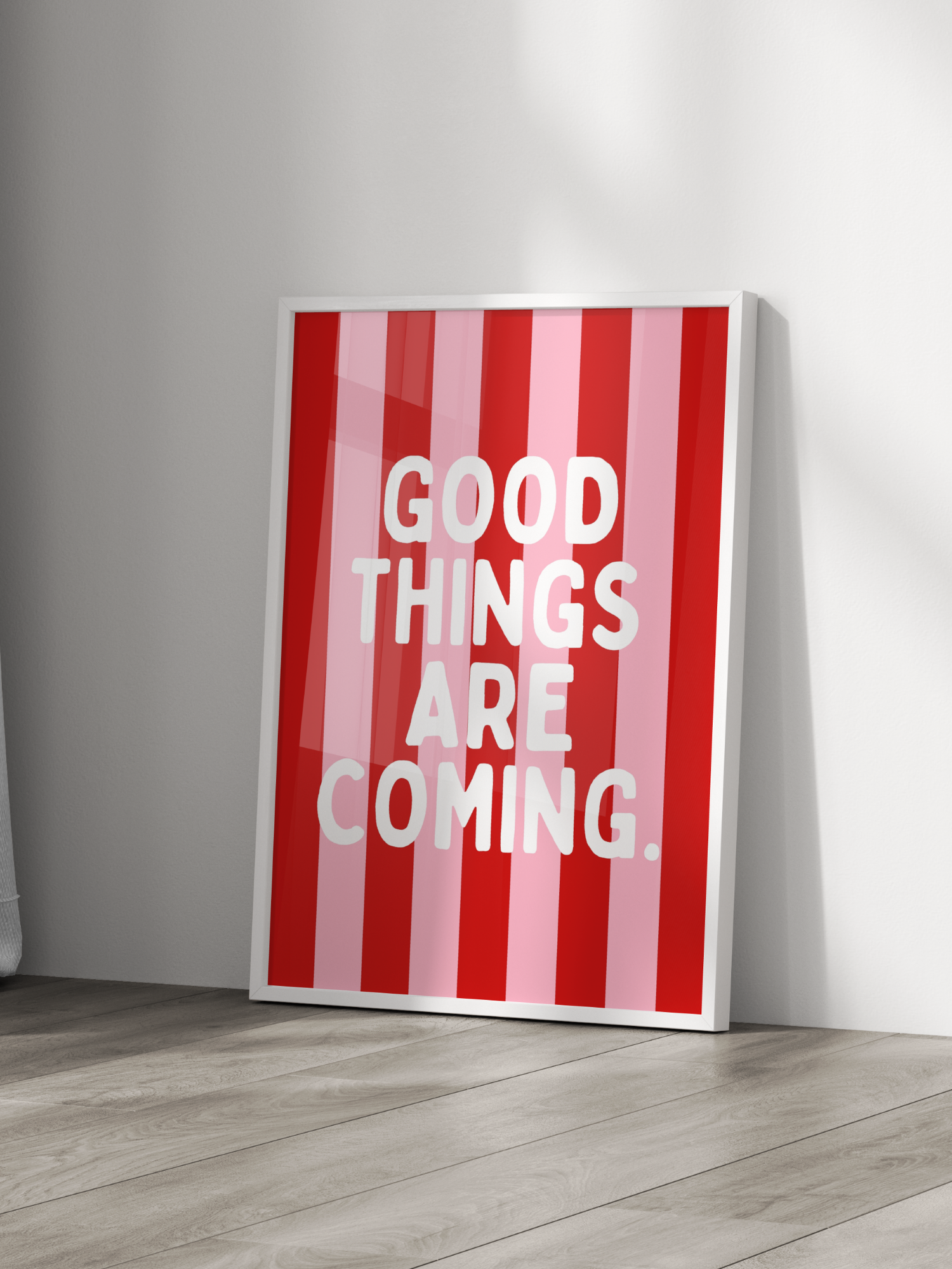 Good Things Are Coming Poster
