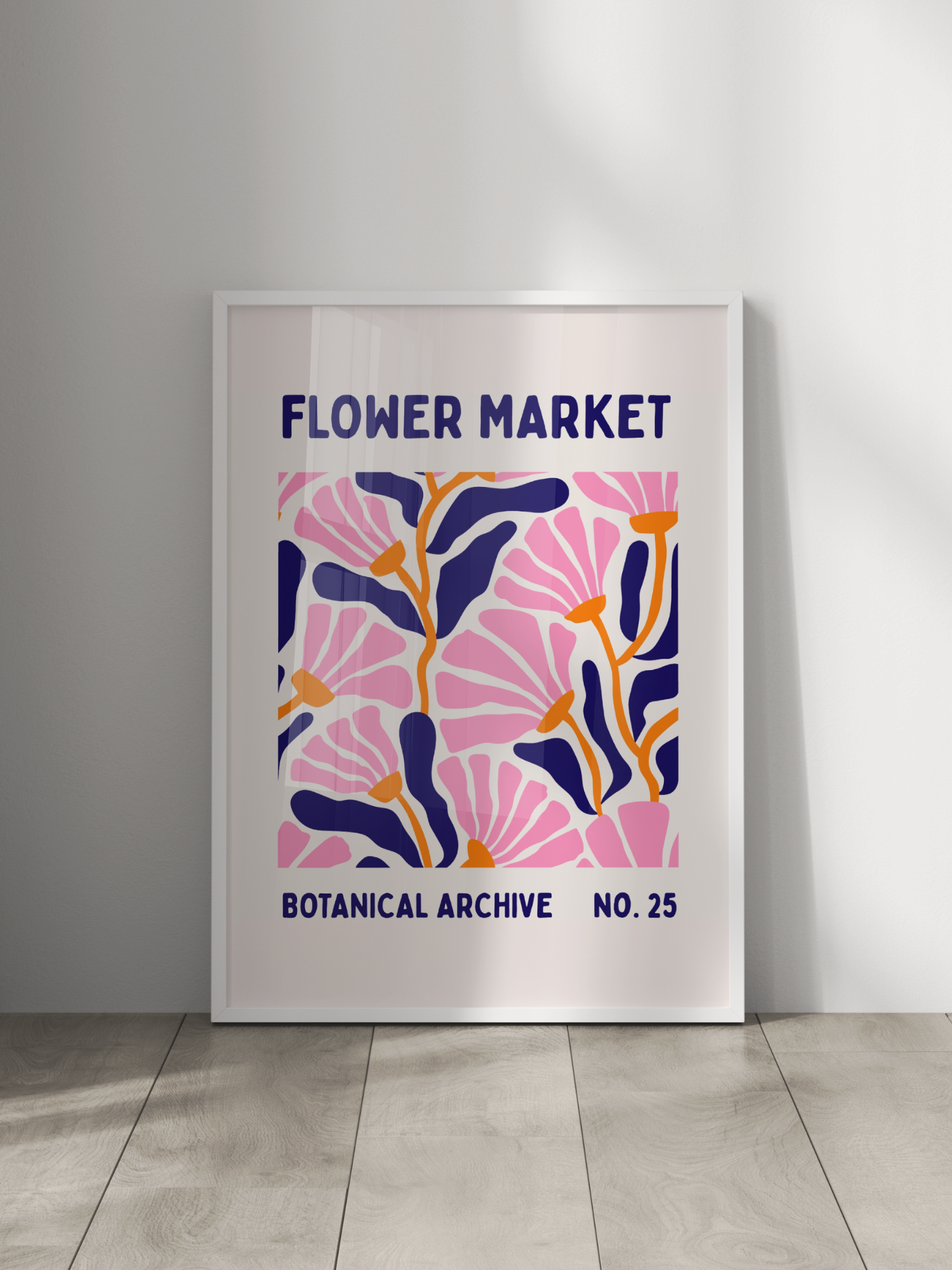 Flower Market Poster