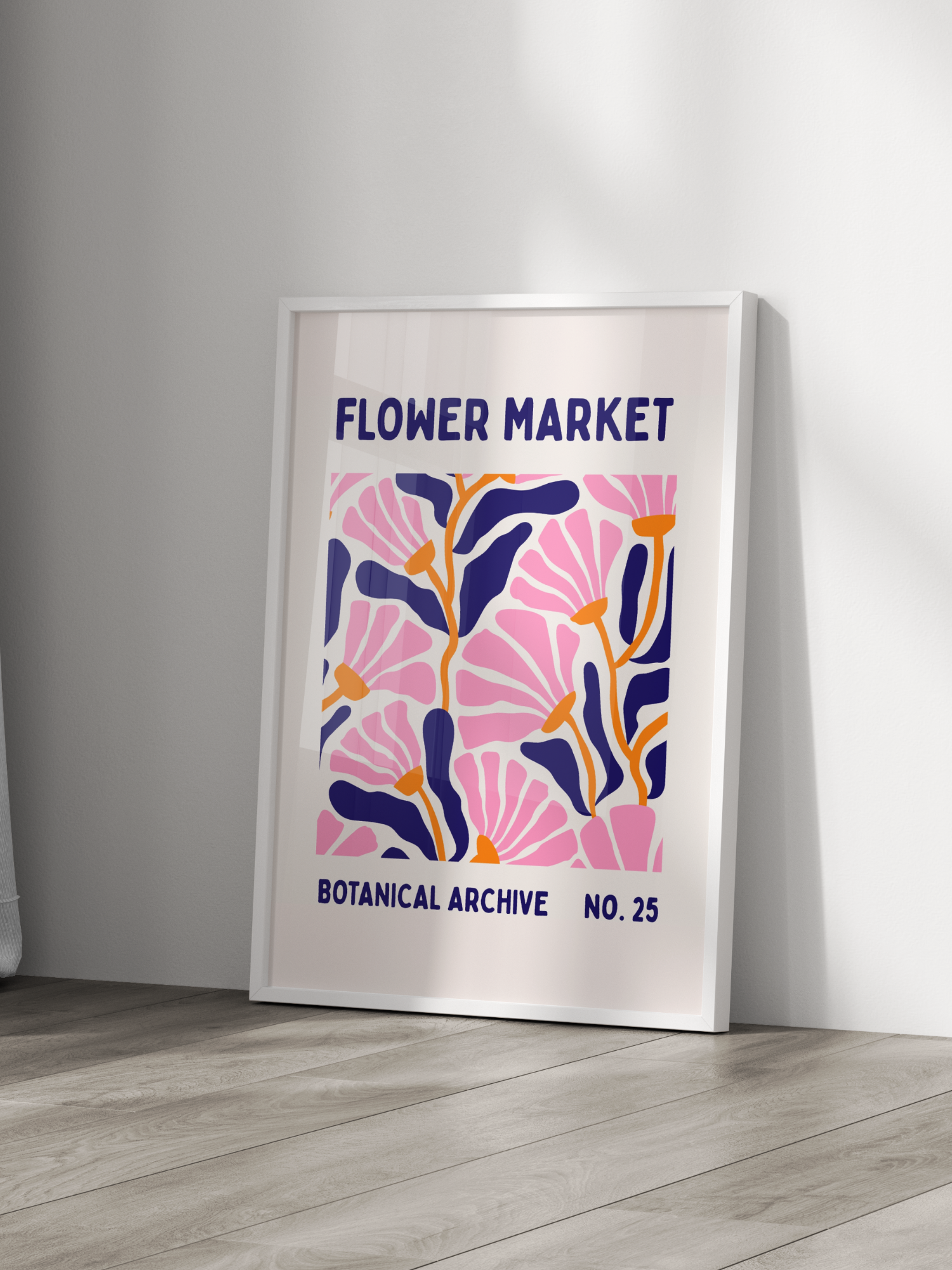 Flower Market Poster