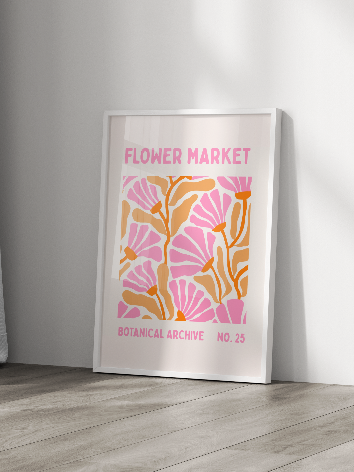 Flower Market Poster
