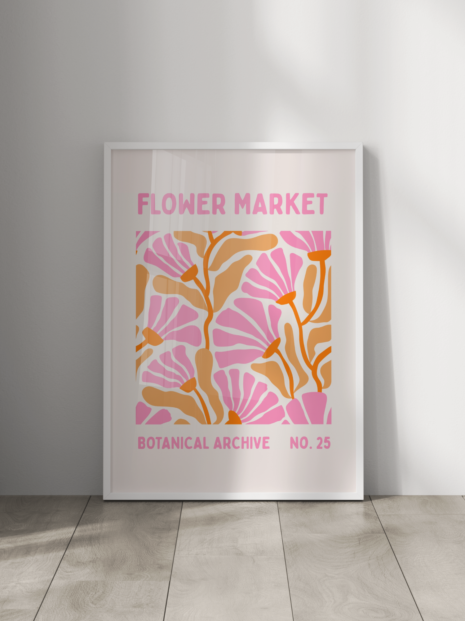 Flower Market Poster