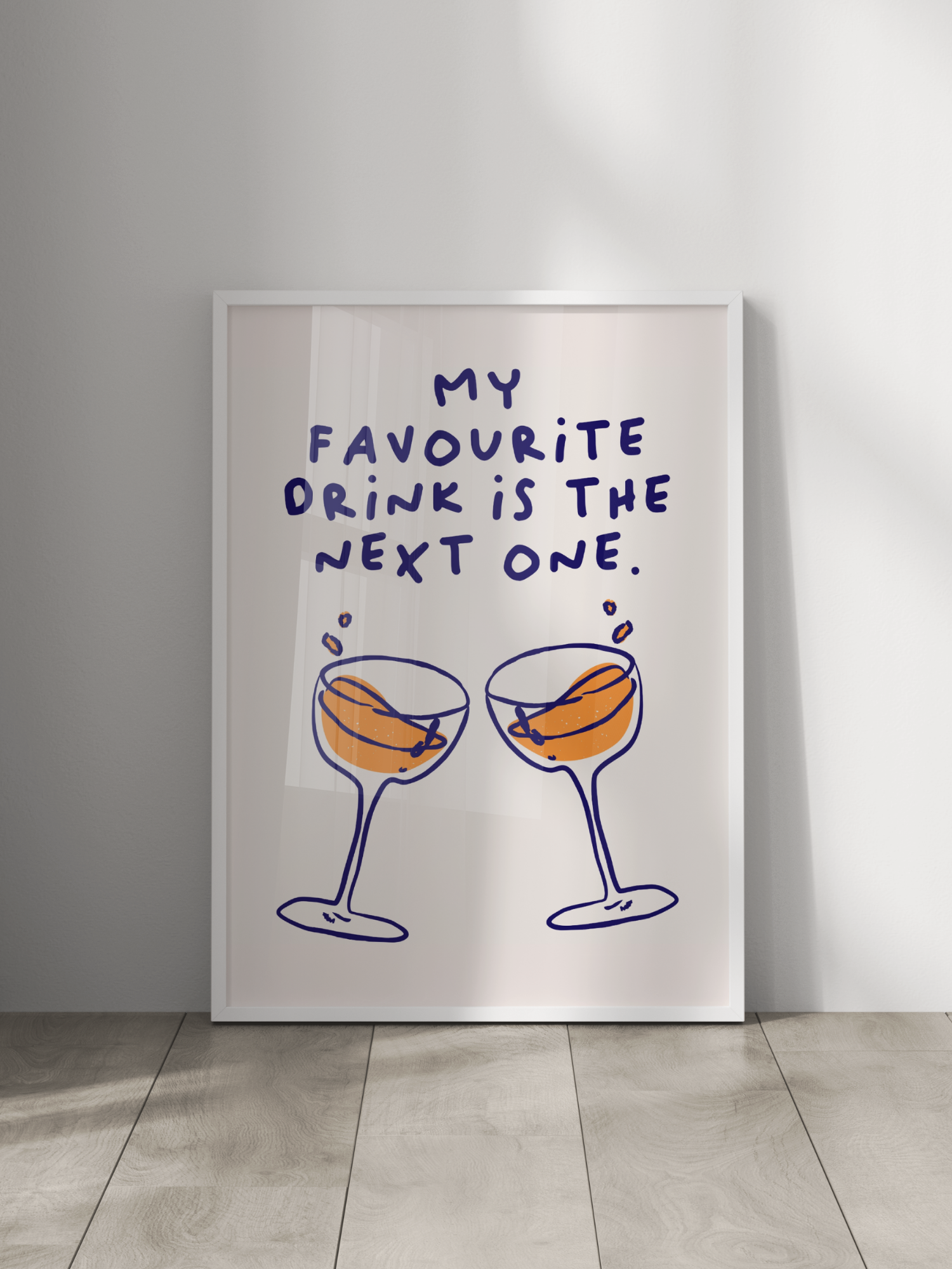 My Favourite Drink Poster