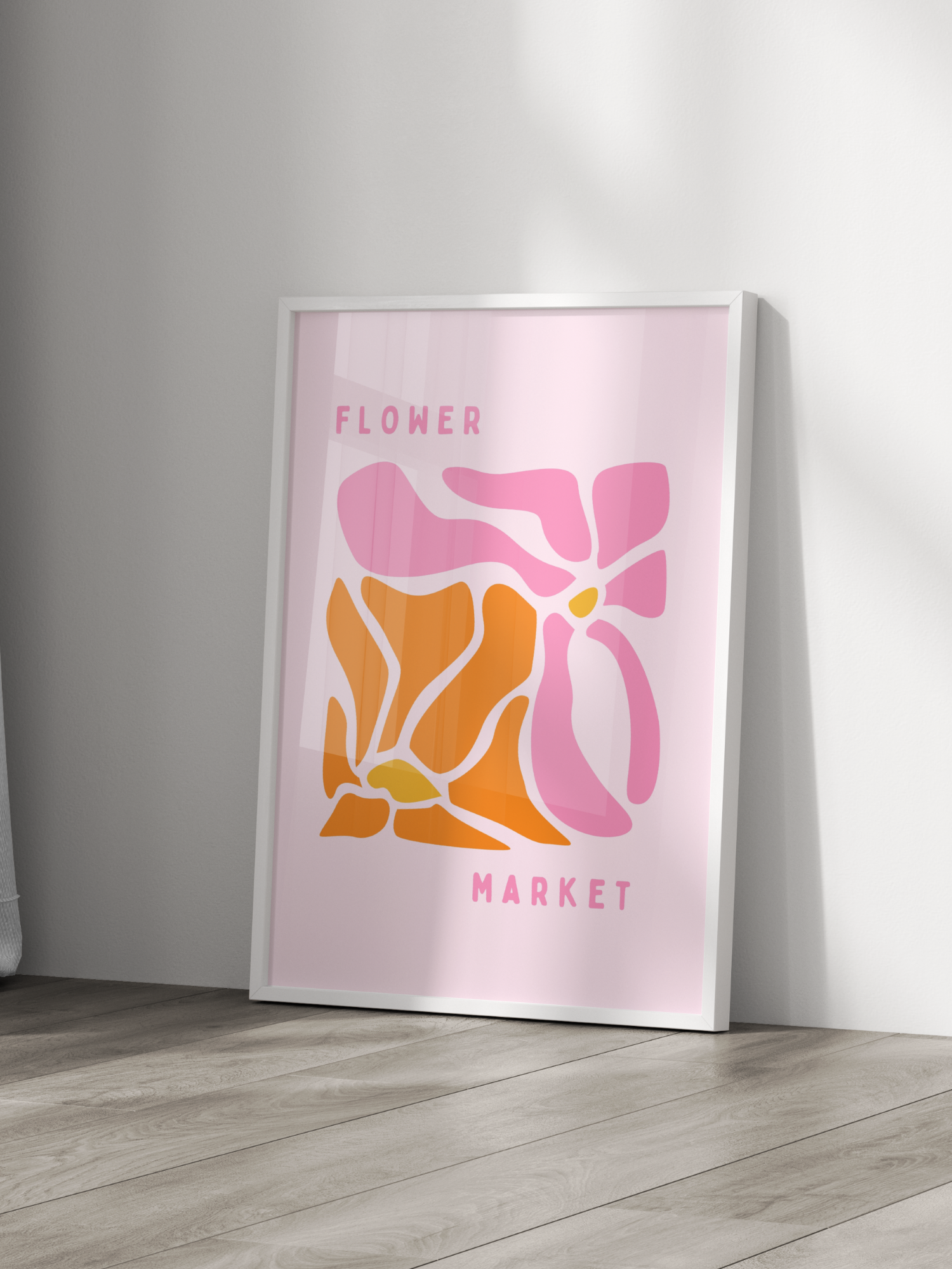 Flower Market Poster