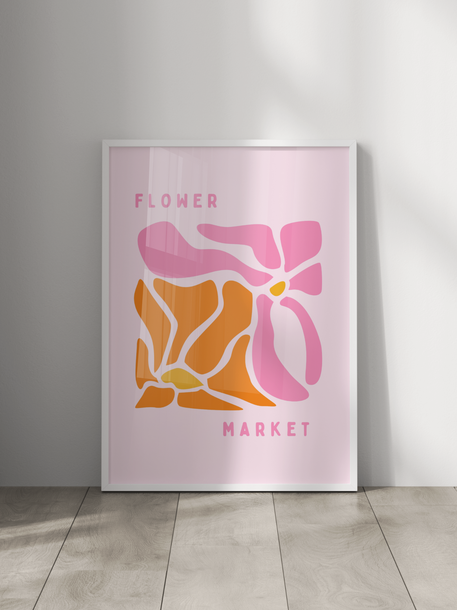 Flower Market Poster