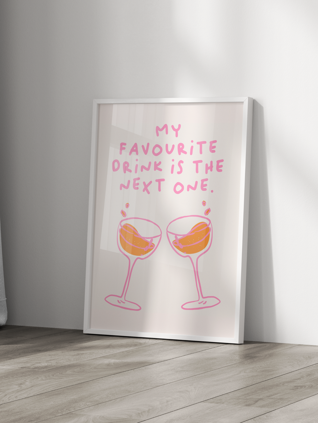 My Favourite Drink Poster
