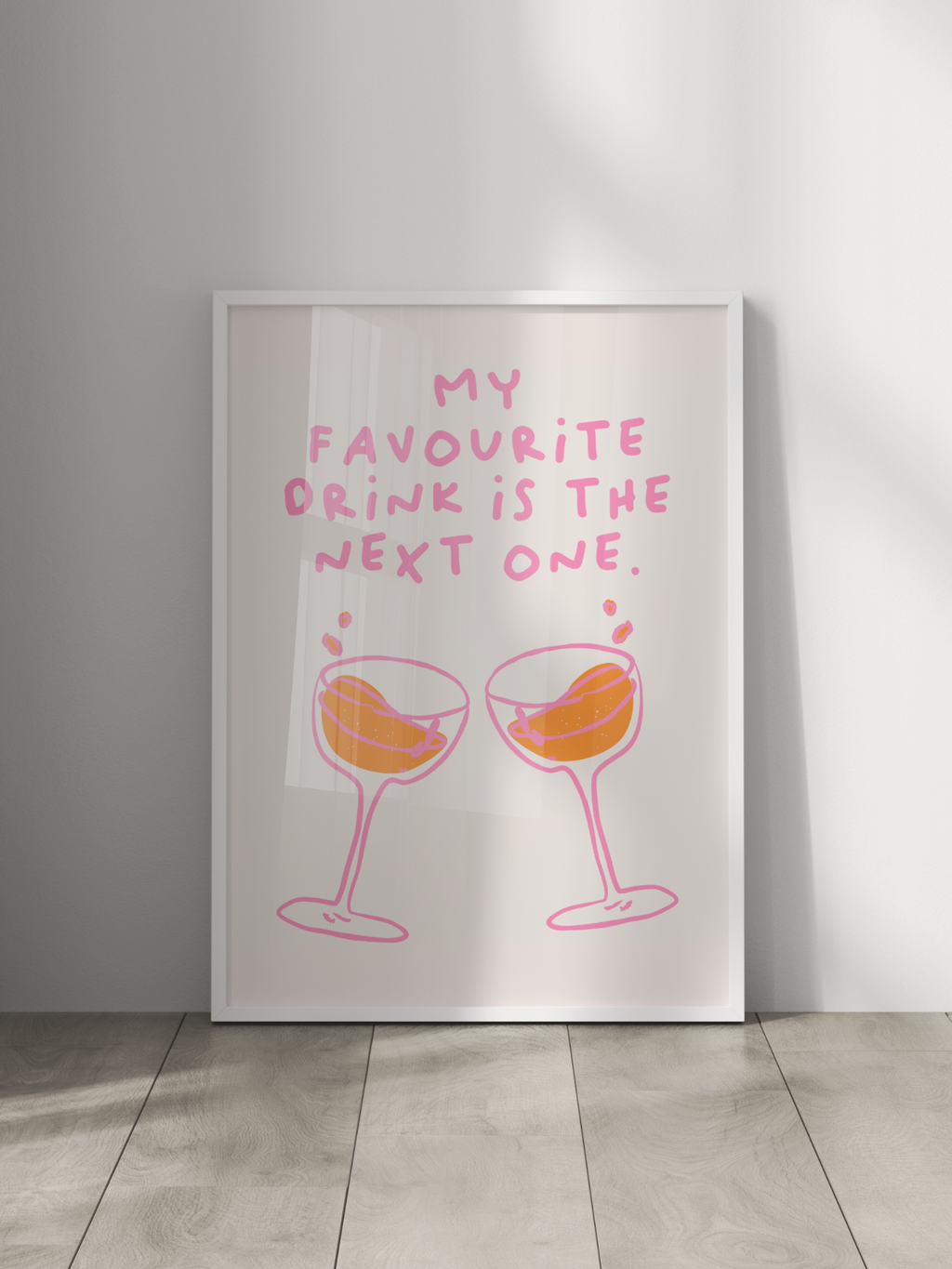My Favourite Drink Poster