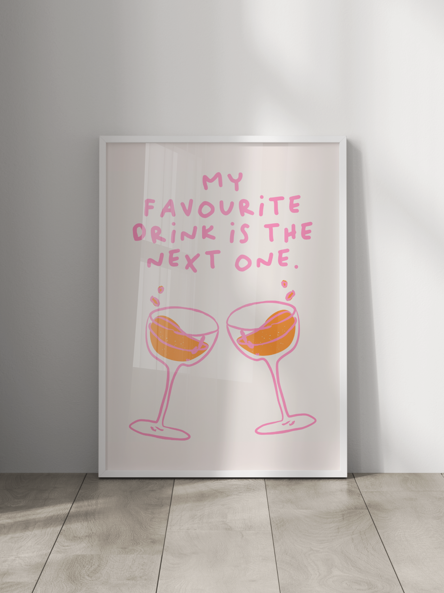 My Favourite Drink Poster