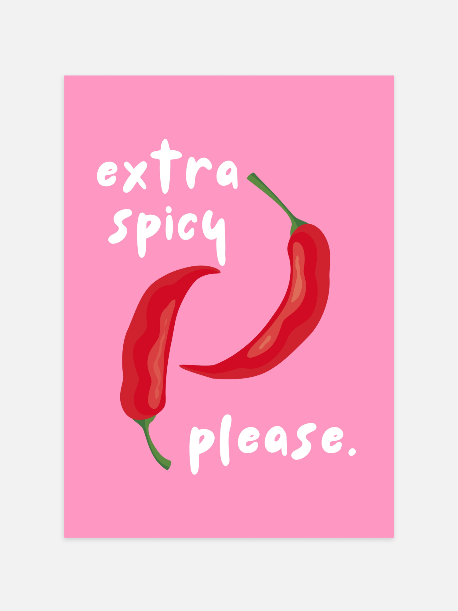 Extra Spicy Please Poster