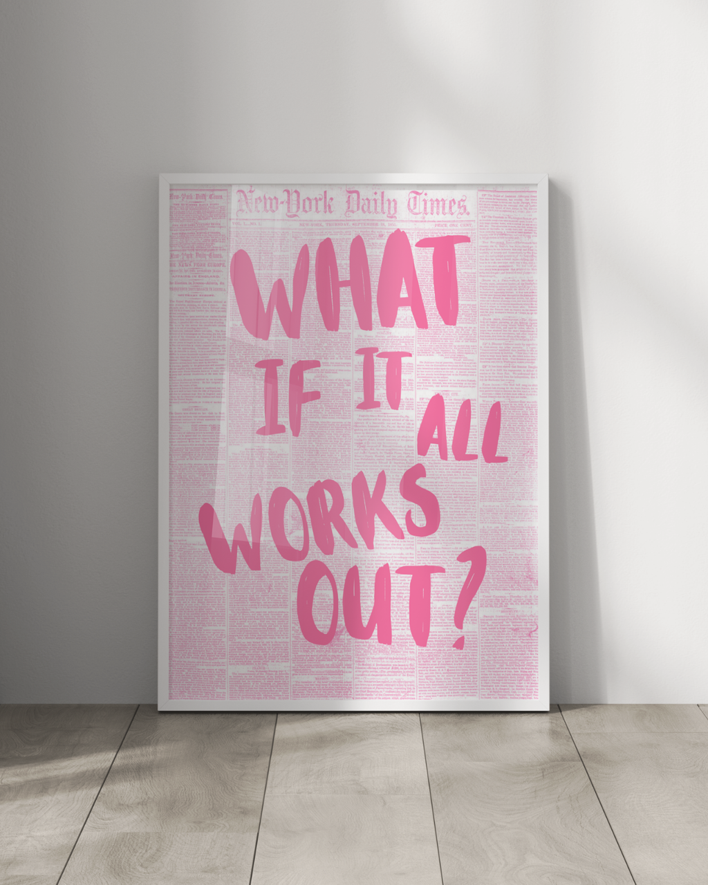 What If It All Works Out Poster
