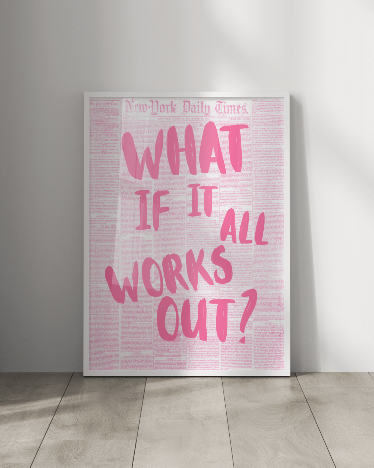 What If It All Works Out Poster
