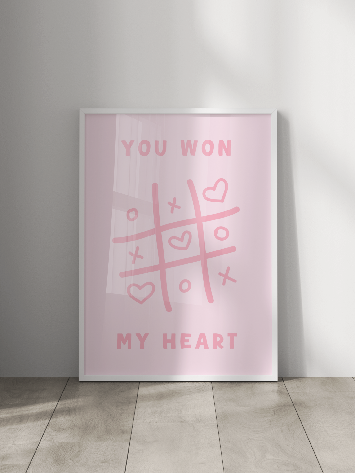 You Won My Heart Poster