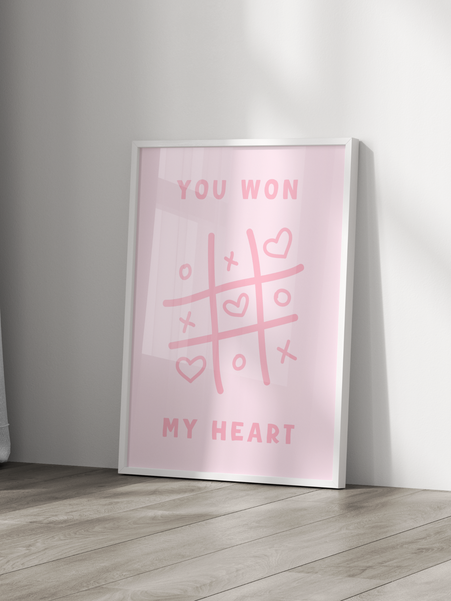 You Won My Heart Poster