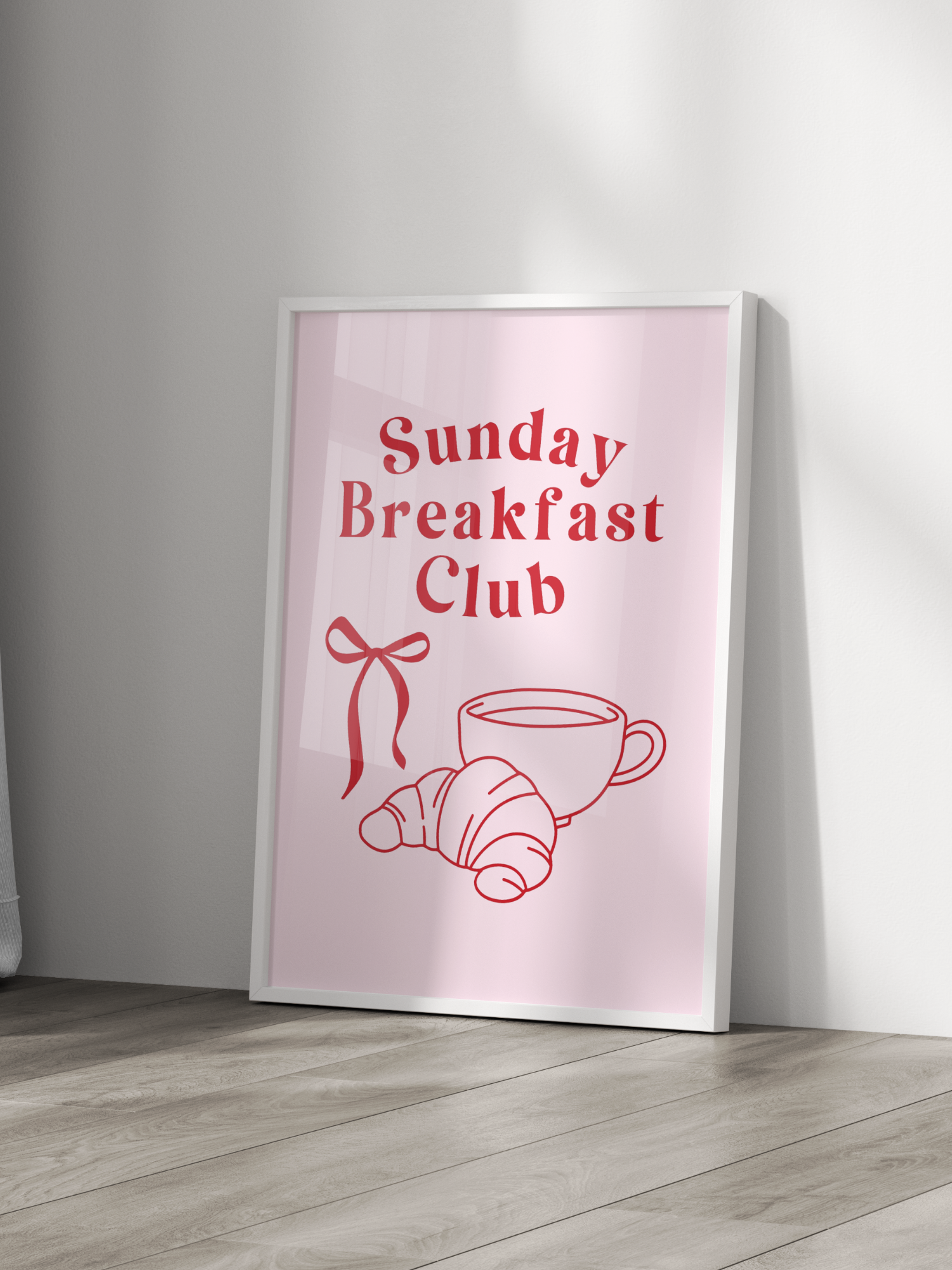 Sunday Breakfast Club Poster