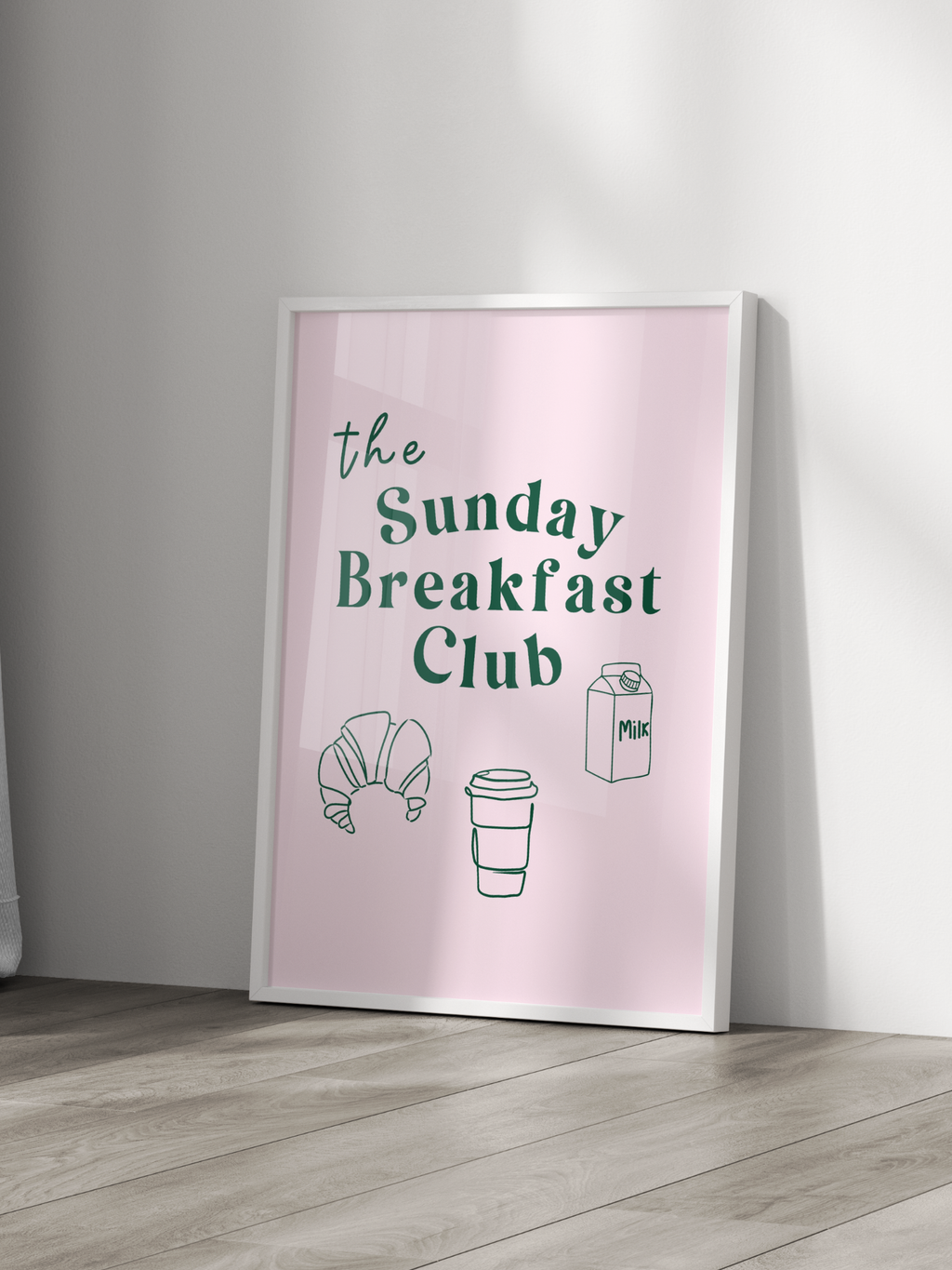 The Sunday Breakfast Club Poster