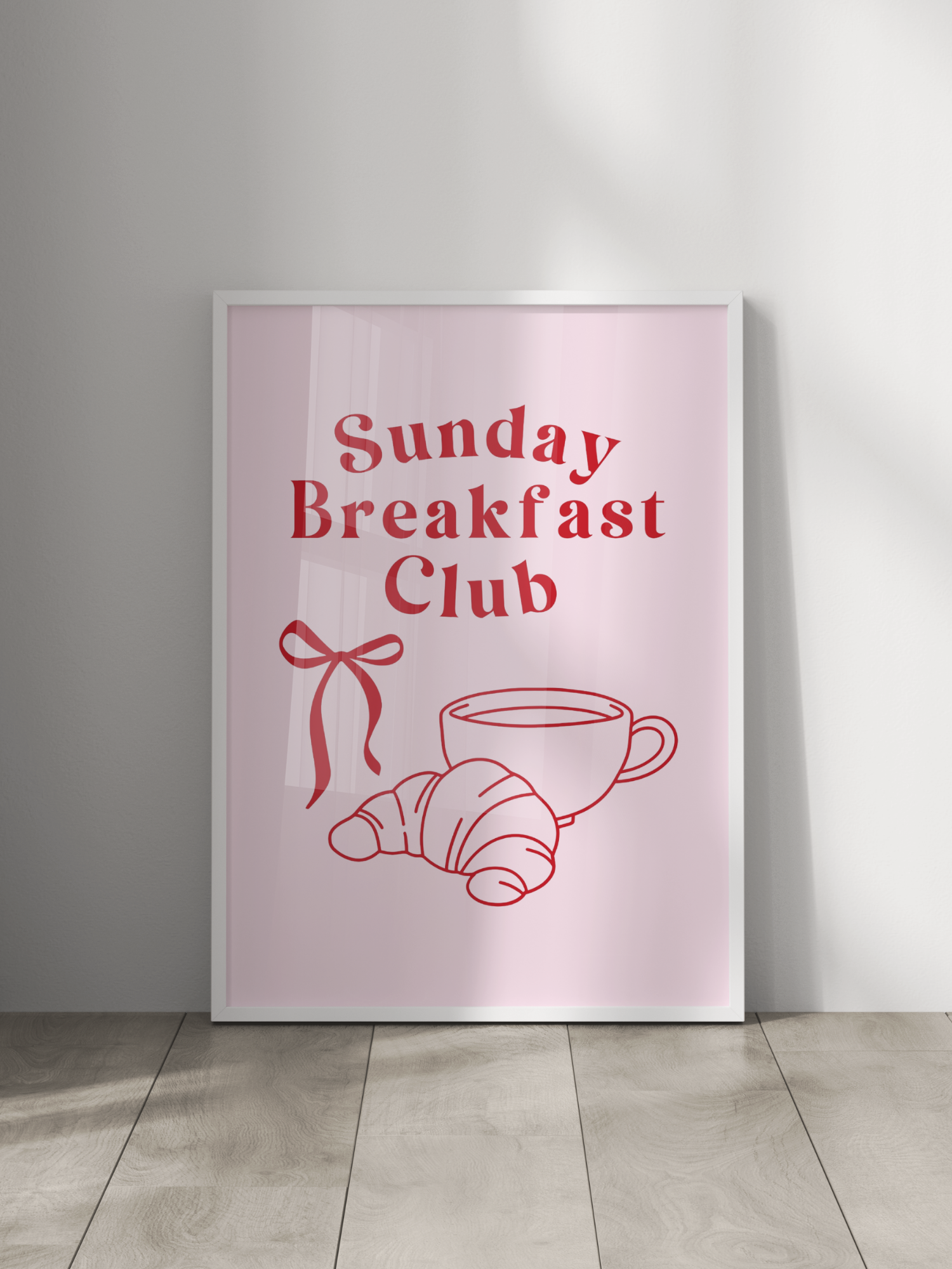 Sunday Breakfast Club Poster