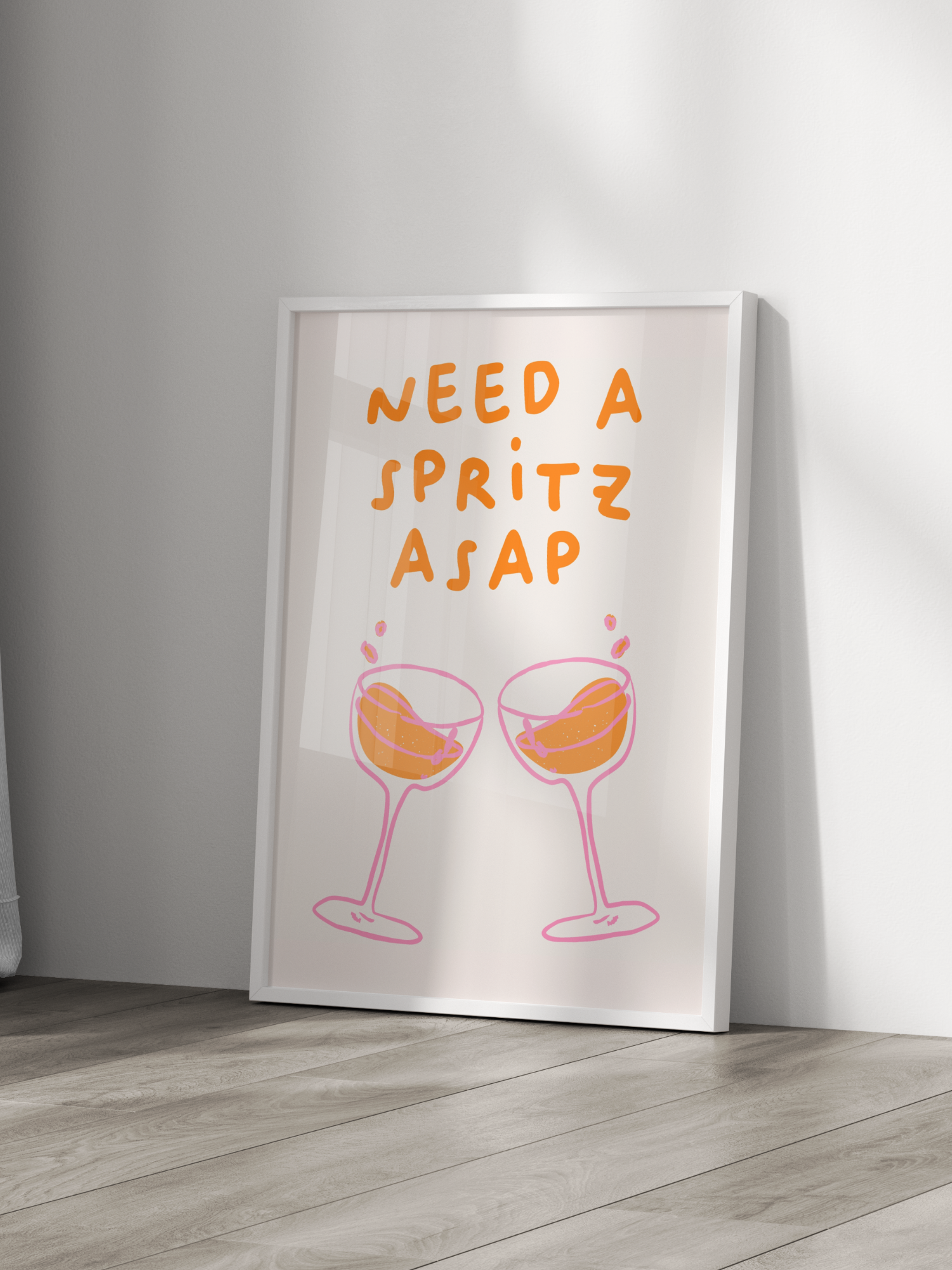 Need A Spritz ASAP Poster