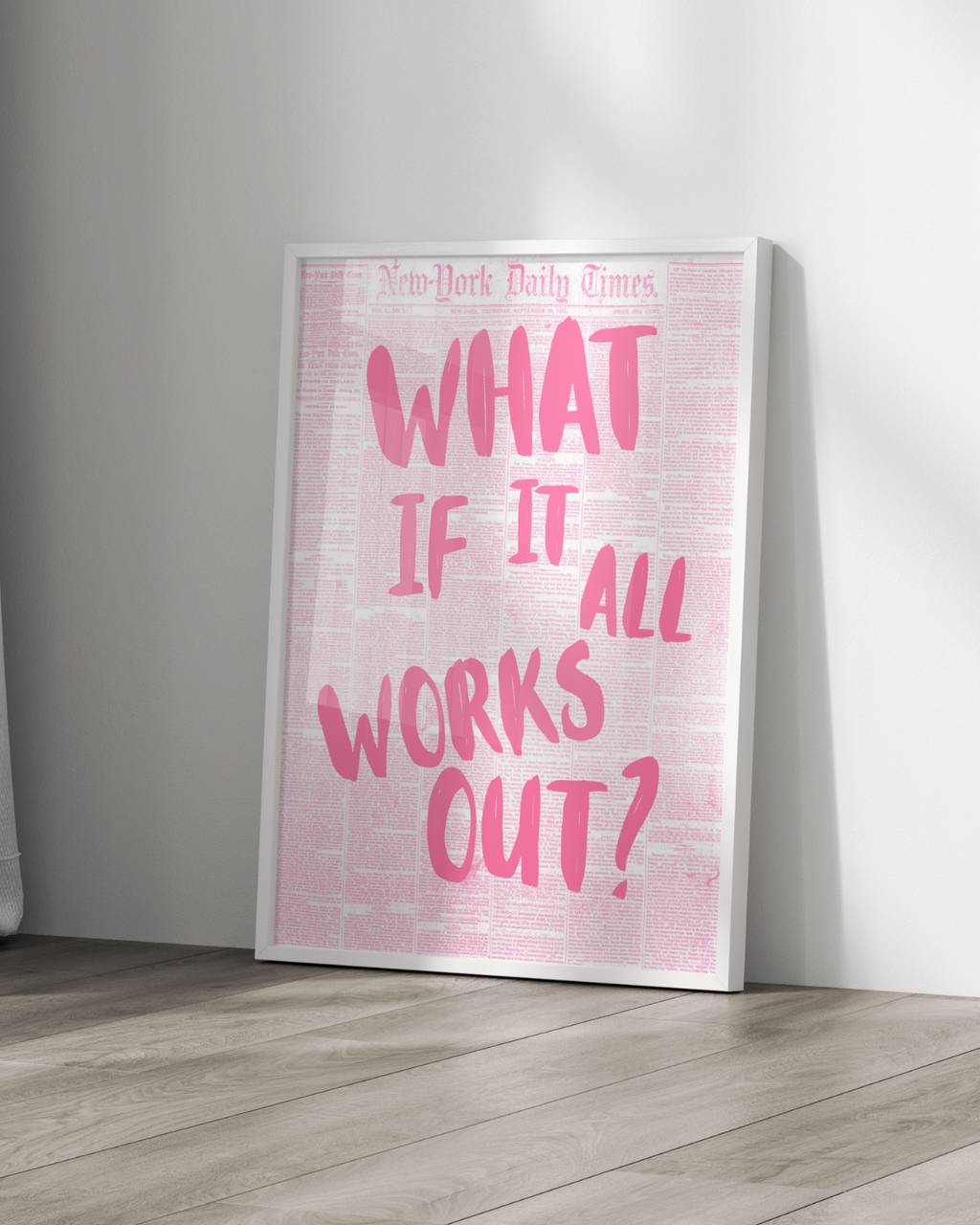 What If It All Works Out Poster