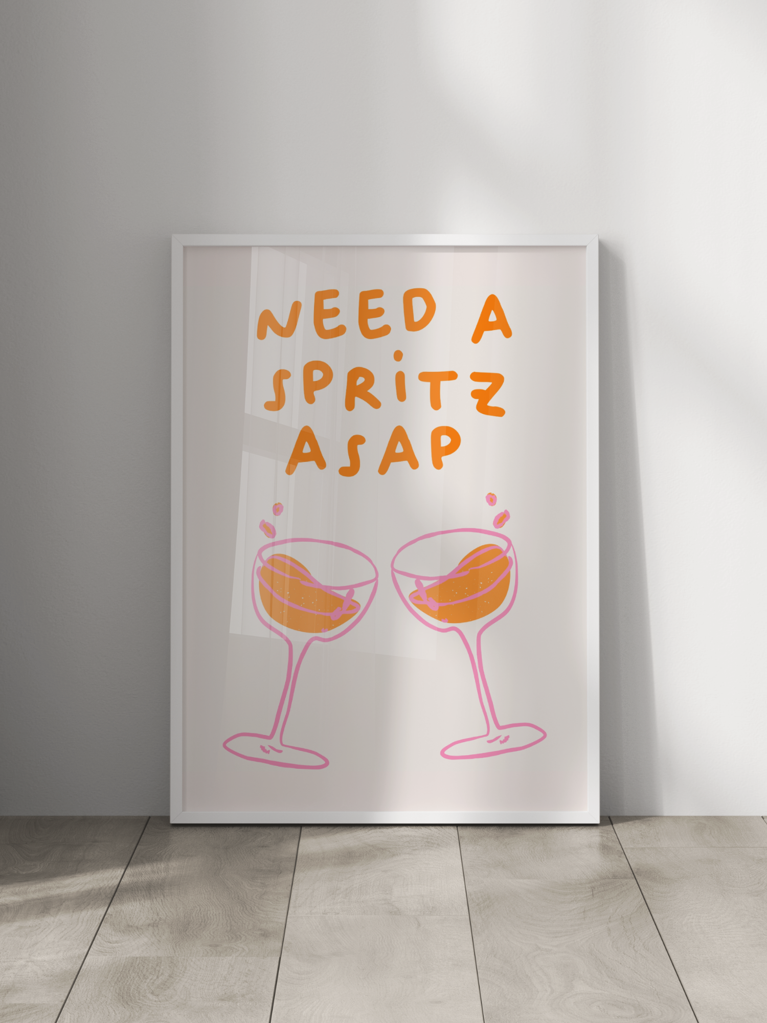 Need A Spritz ASAP Poster