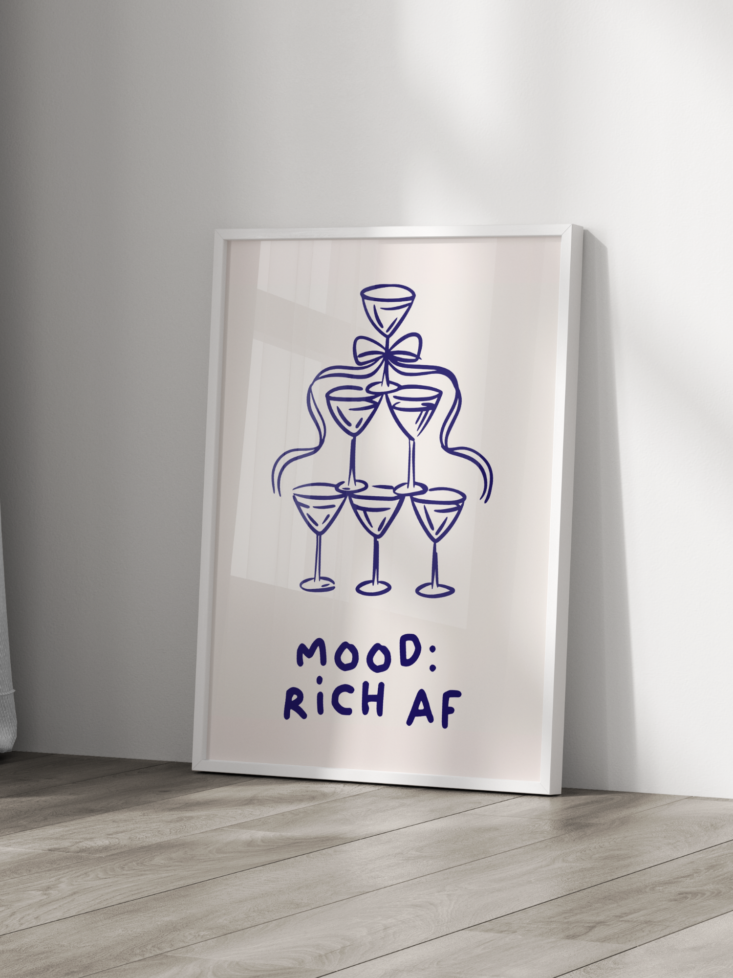 Mood Rich Af Poster