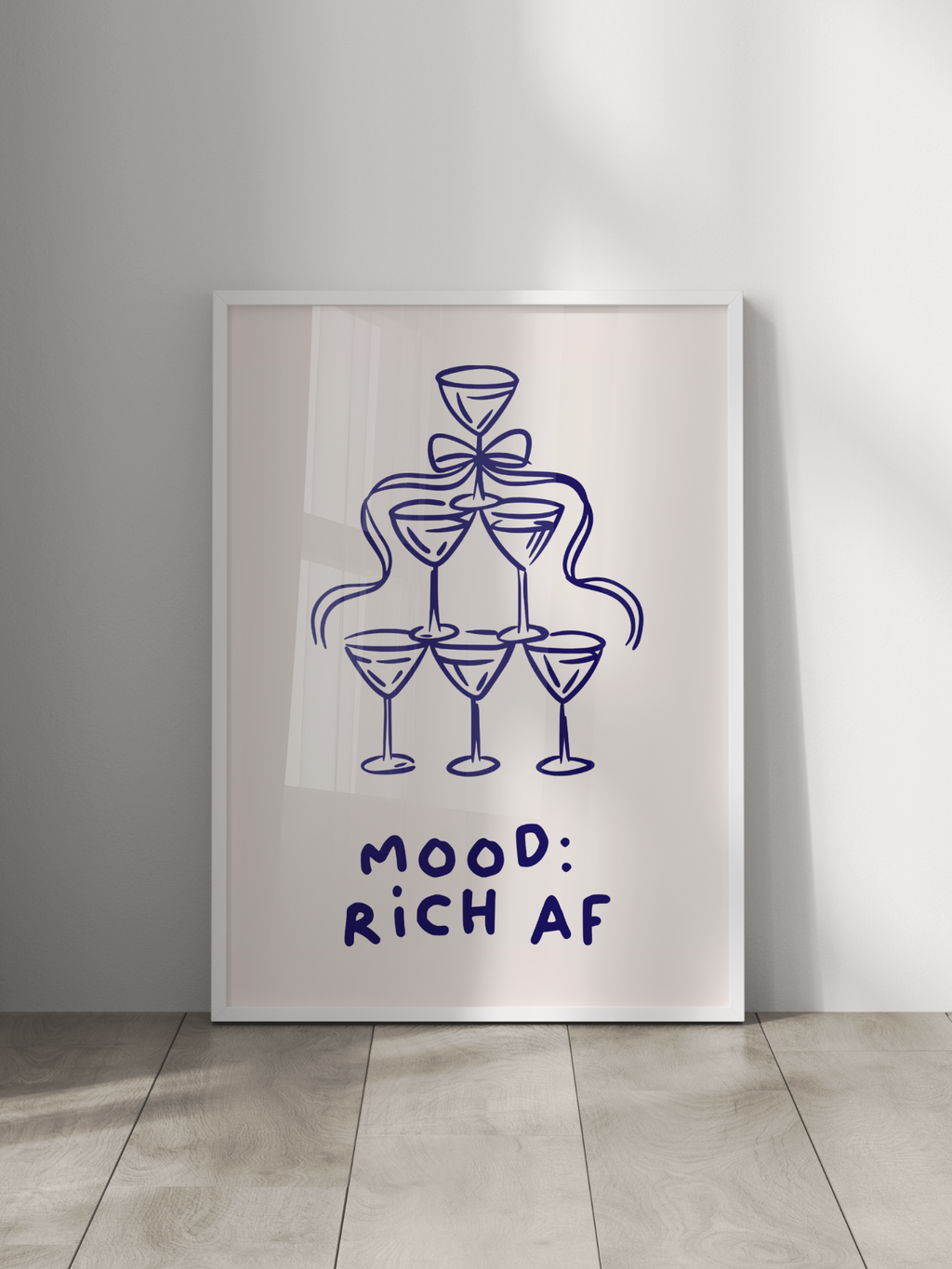 Mood Rich Af Poster