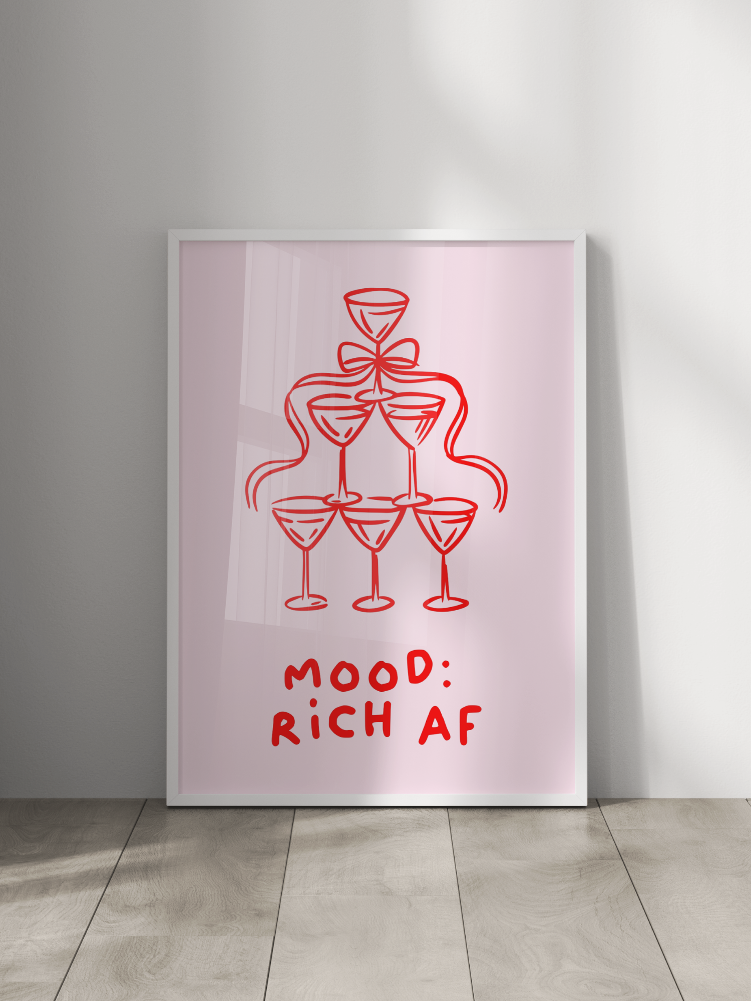 Mood Rich Af Poster