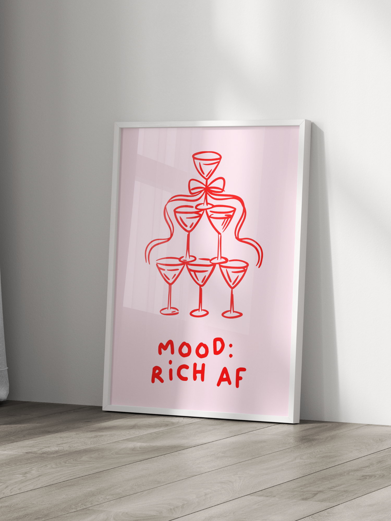 Mood Rich Af Poster