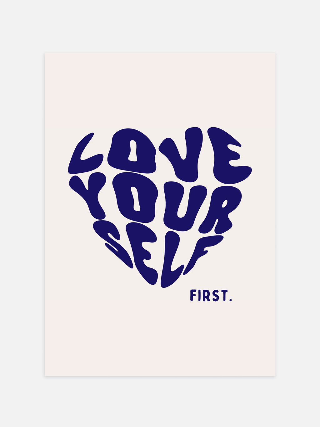 Love Yourself First Poster