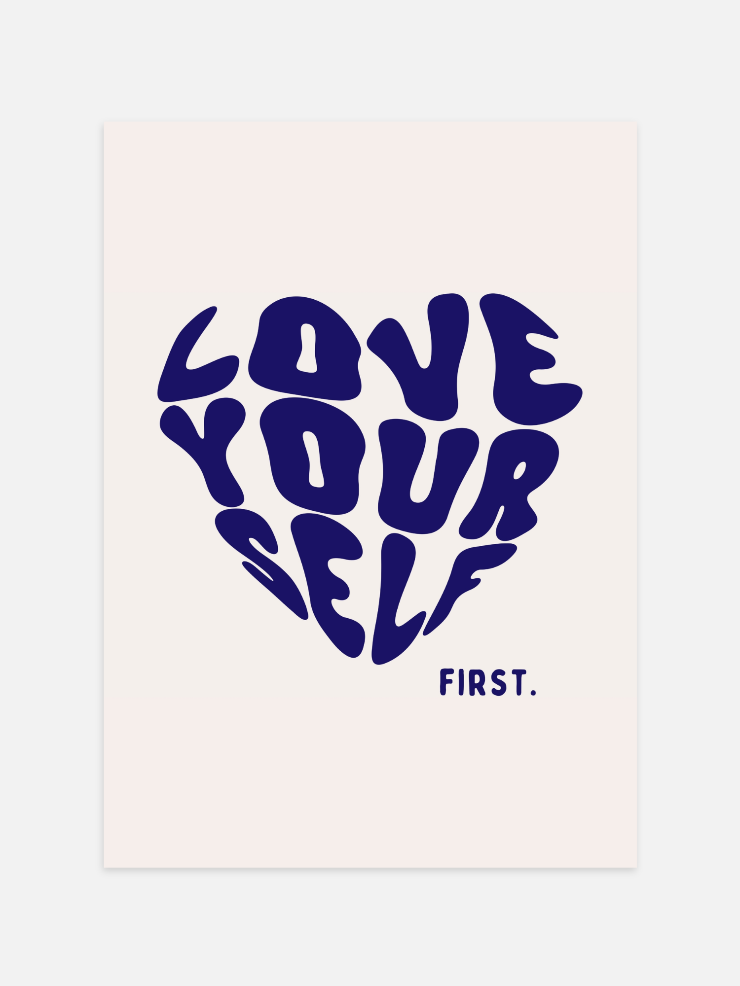 Love Yourself First Poster