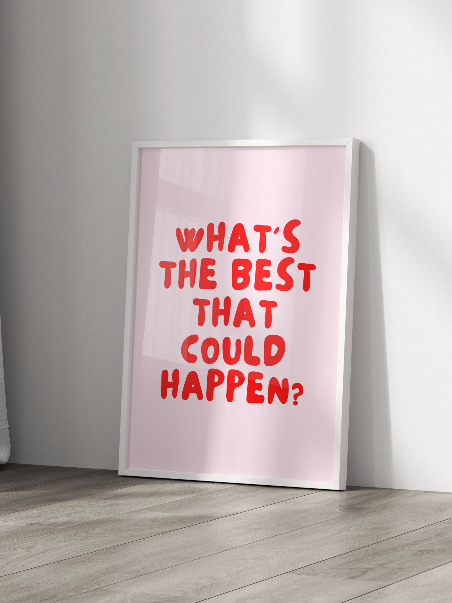 What's The Best That Could Happen Poster