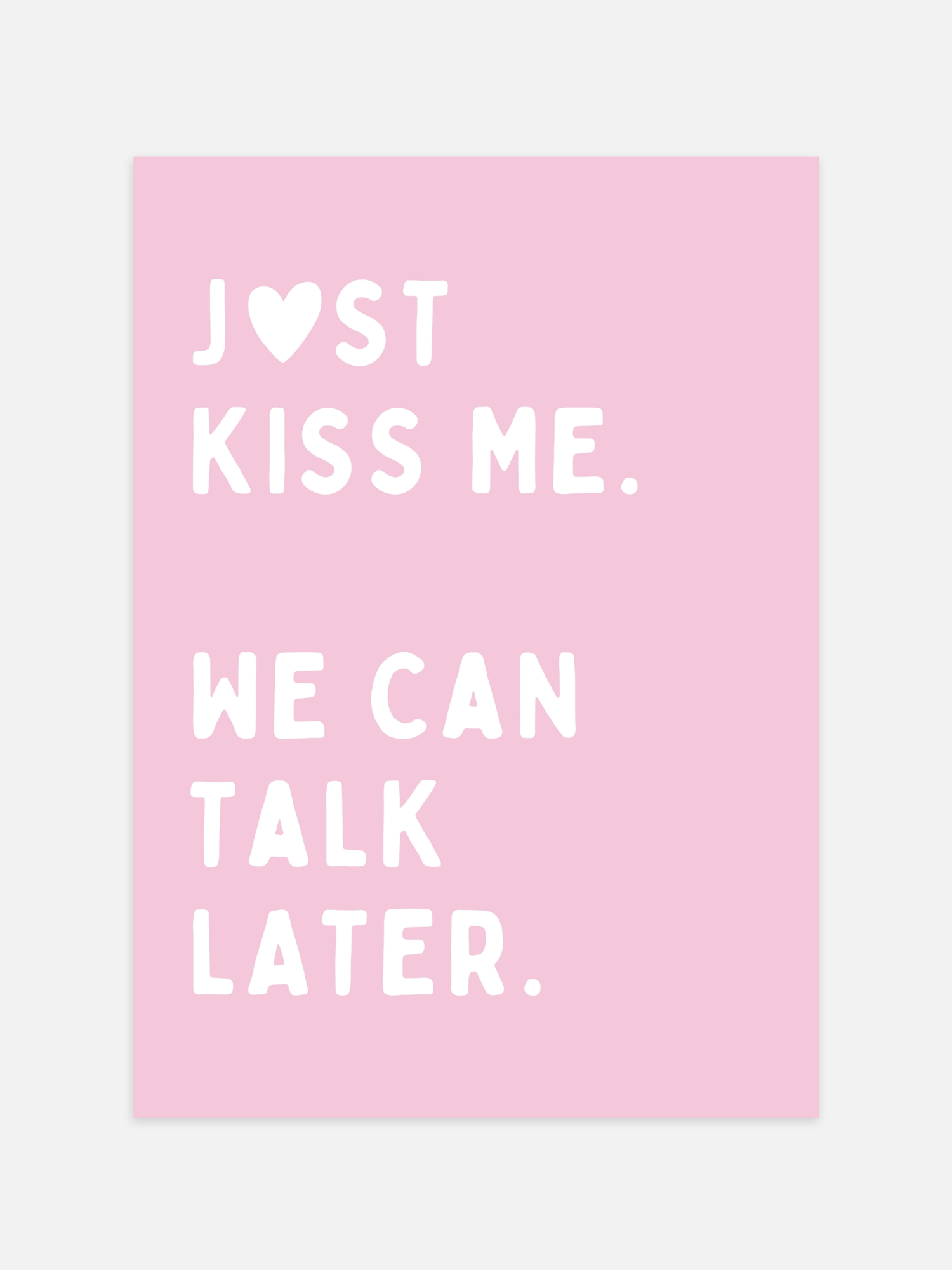 Just Kiss Me Poster