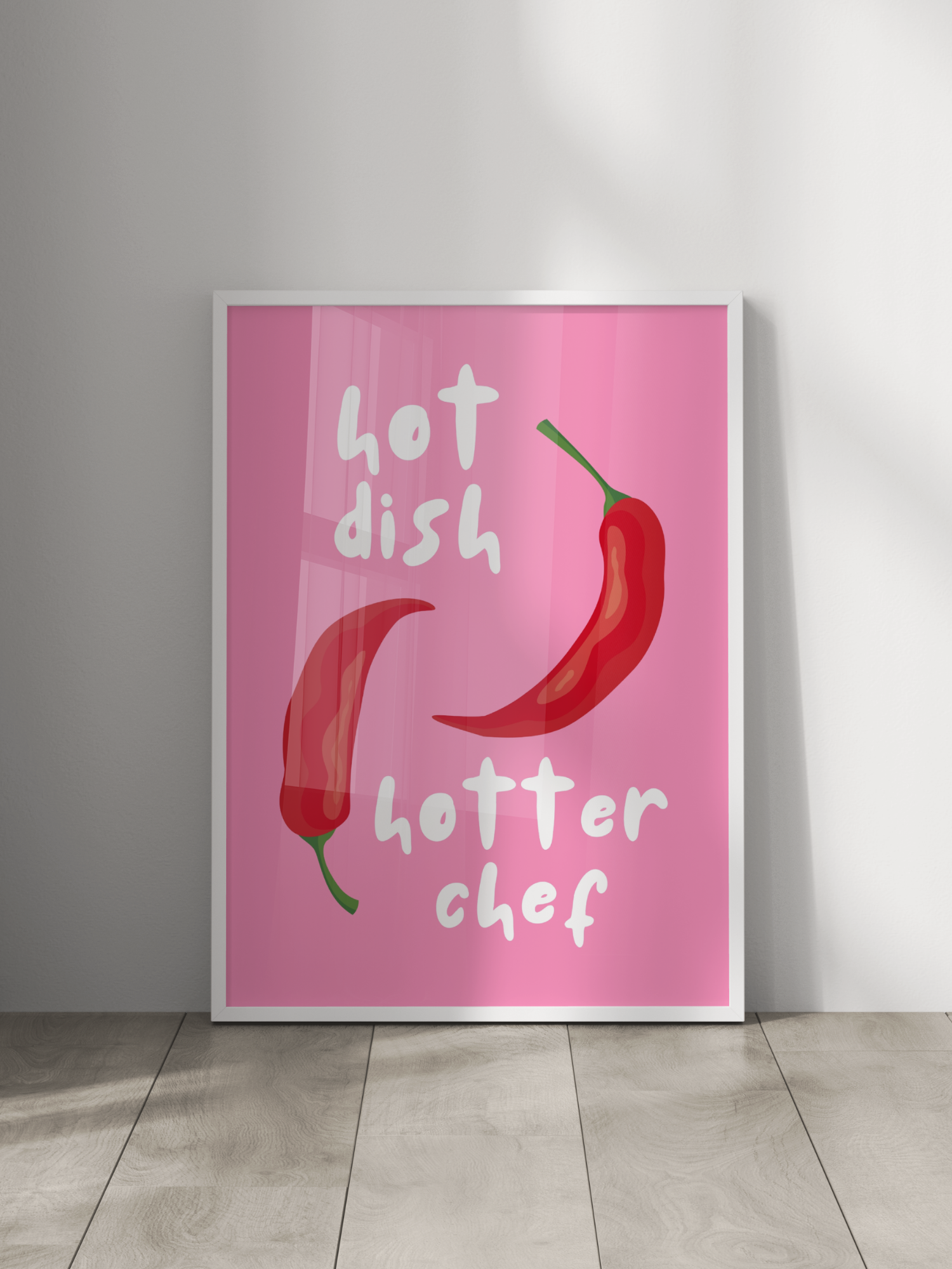 Hot Dish Hotter Chef Poster