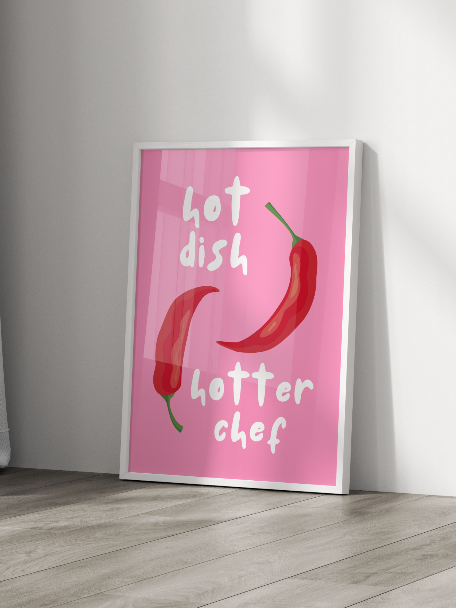 Hot Dish Hotter Chef Poster