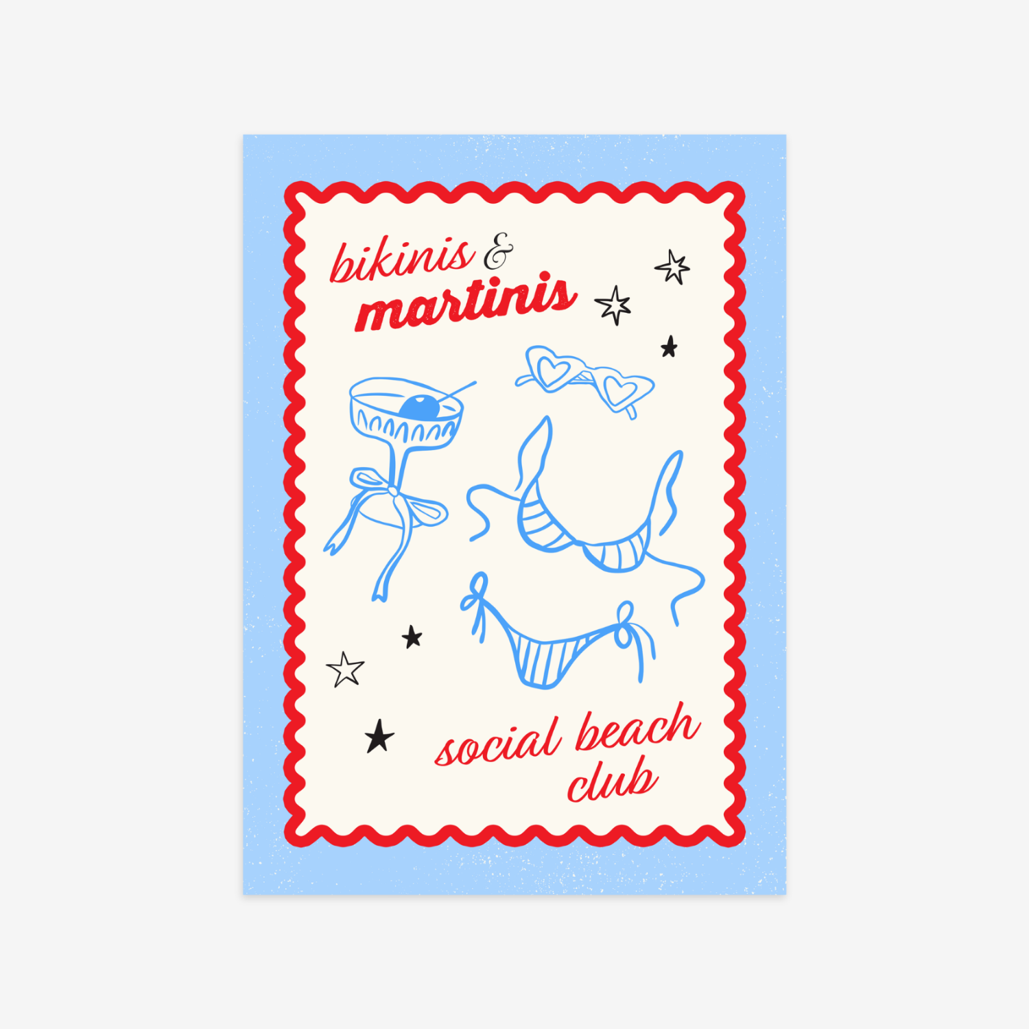 Social Beach Club Poster